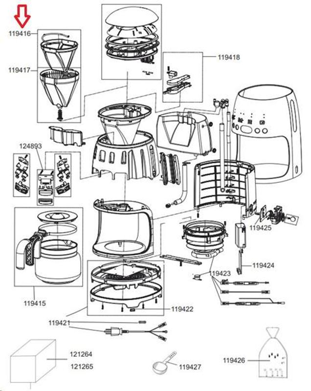 Permanent kaffefilter