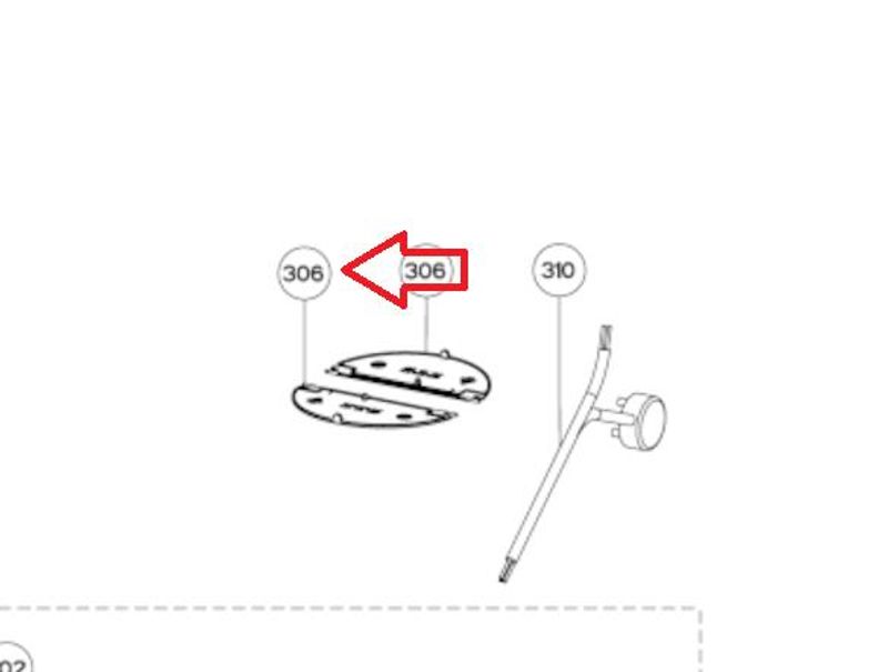 C00630743 NO RETURN VALVE PP V2 D27 (2 PCS)