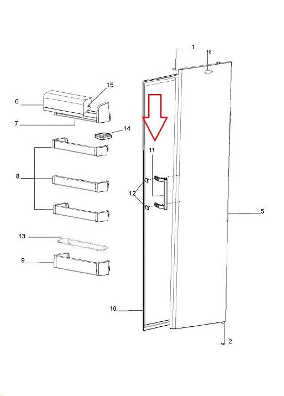 C00386402 Håndtak.