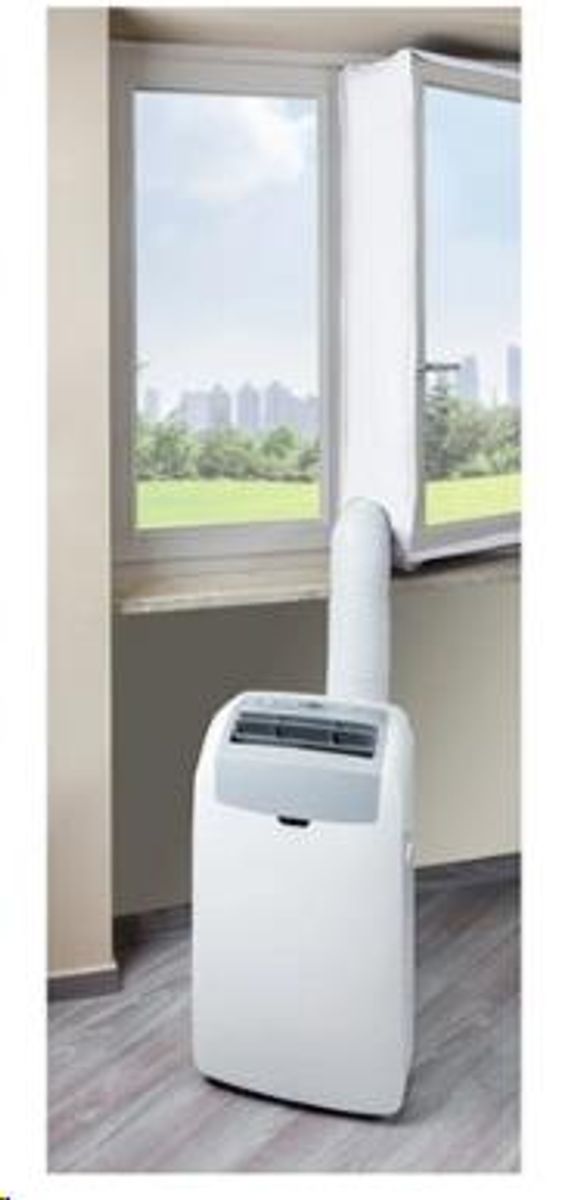 Universal dør/vindu lufttettningssats for flyttbar AC